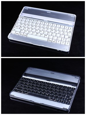 【新款 蘋果 iPad Air 無線藍(lán)牙鍵盤 iPad5 鋁合金支架鍵盤 保護(hù)套】價(jià)格,廠家,圖片,筆記本、平板電腦鍵盤,深圳市福田區(qū)鄭國乾電子商行-
